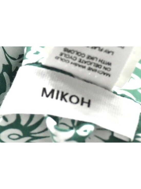 Mikoh Panda Hat in Batik Green